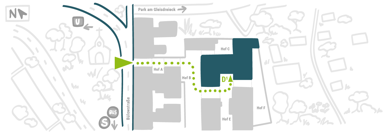 Map of the company Karlmax Berlin in the Bülowbogen